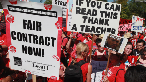 Teachers Take A Strike