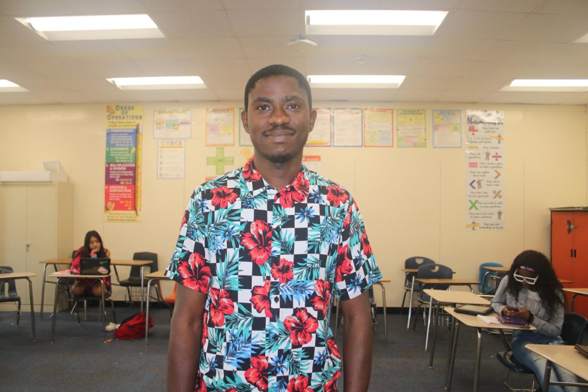 With the help of TPG Cultural Exchange, Prosper Tuffour was able to come to teach math at RNE.