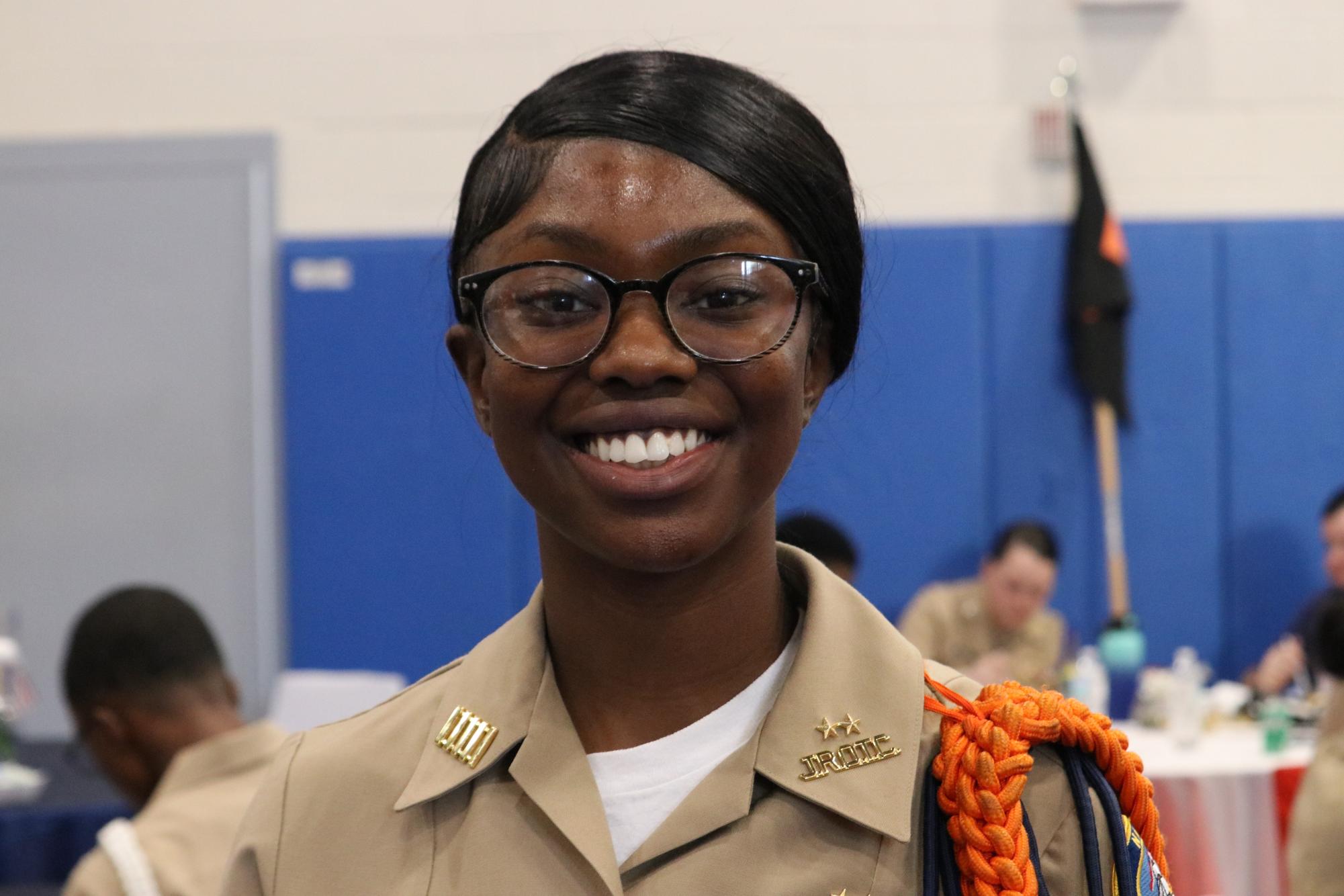 Cadet Commanding Officer, Jayla Douglas
