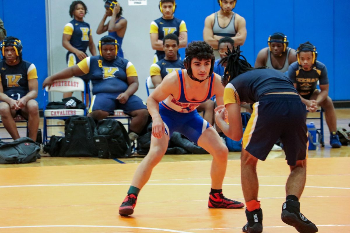 Freshman Hunter Mercado